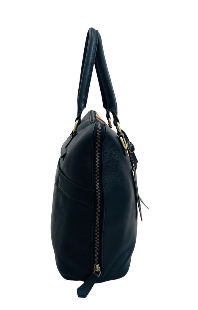 "The Celeste: A Stylish Original Leather Duffle Bag Handcrafted for Women,