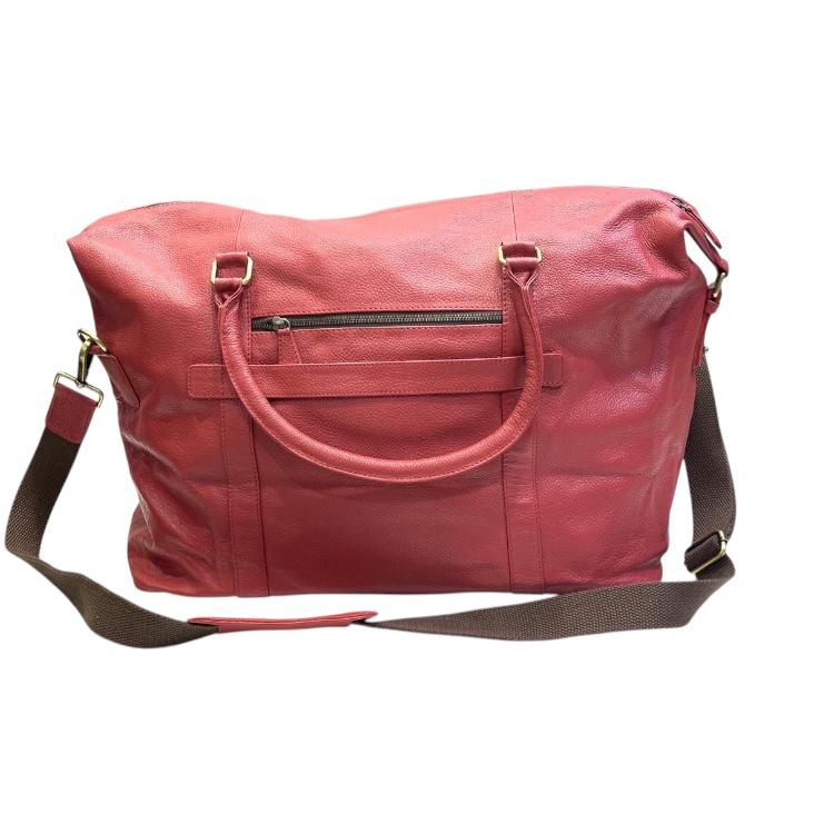 'The Haute Haven' Original Leather Designer Duffle Bag