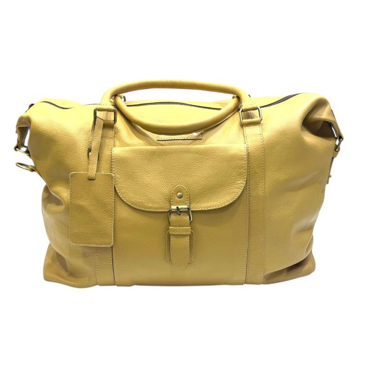 'The Haute Haven' Original Leather Designer Duffle Bag